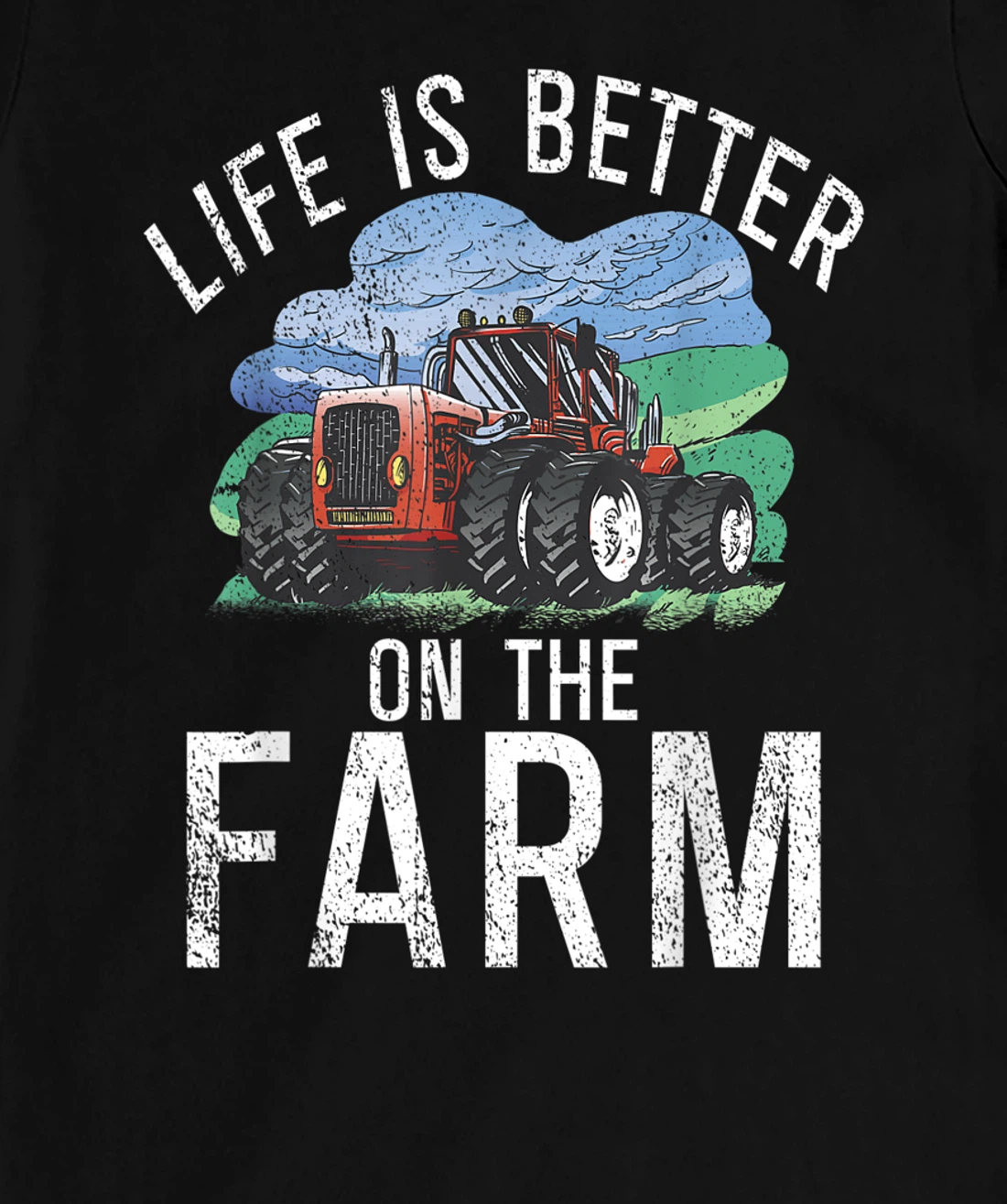 Life is Better on the Farm Agriculture Farming Lover Farmer T-Shirt, Women T-Shirt