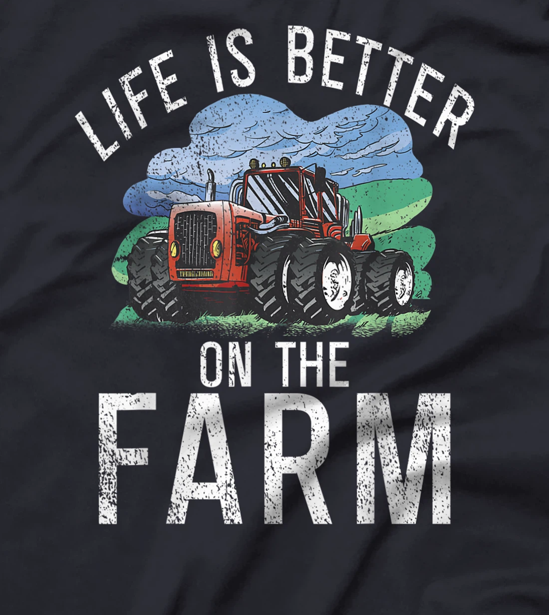 Life is Better on the Farm Agriculture Farming Lover Farmer T-Shirt, Women T-Shirt