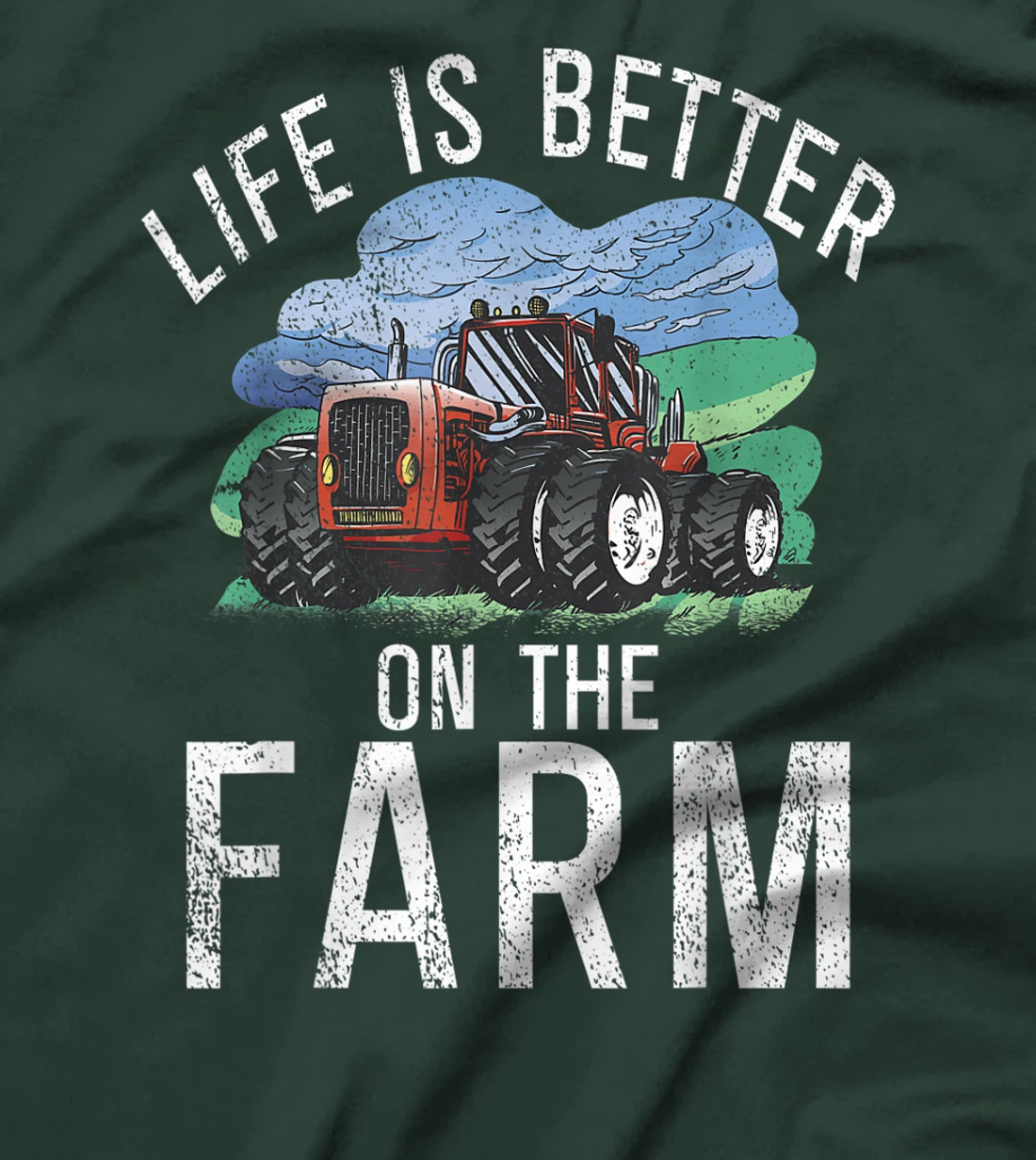 Life is Better on the Farm Agriculture Farming Lover Farmer T-Shirt, Women T-Shirt
