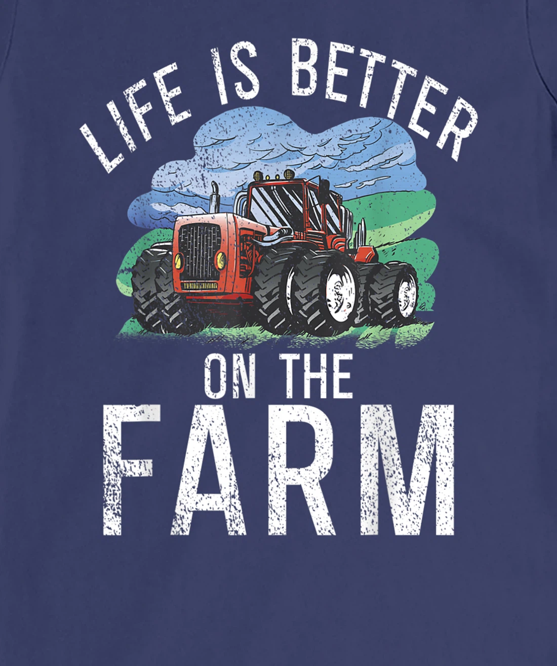 Life is Better on the Farm Agriculture Farming Lover Farmer T-Shirt, Women T-Shirt