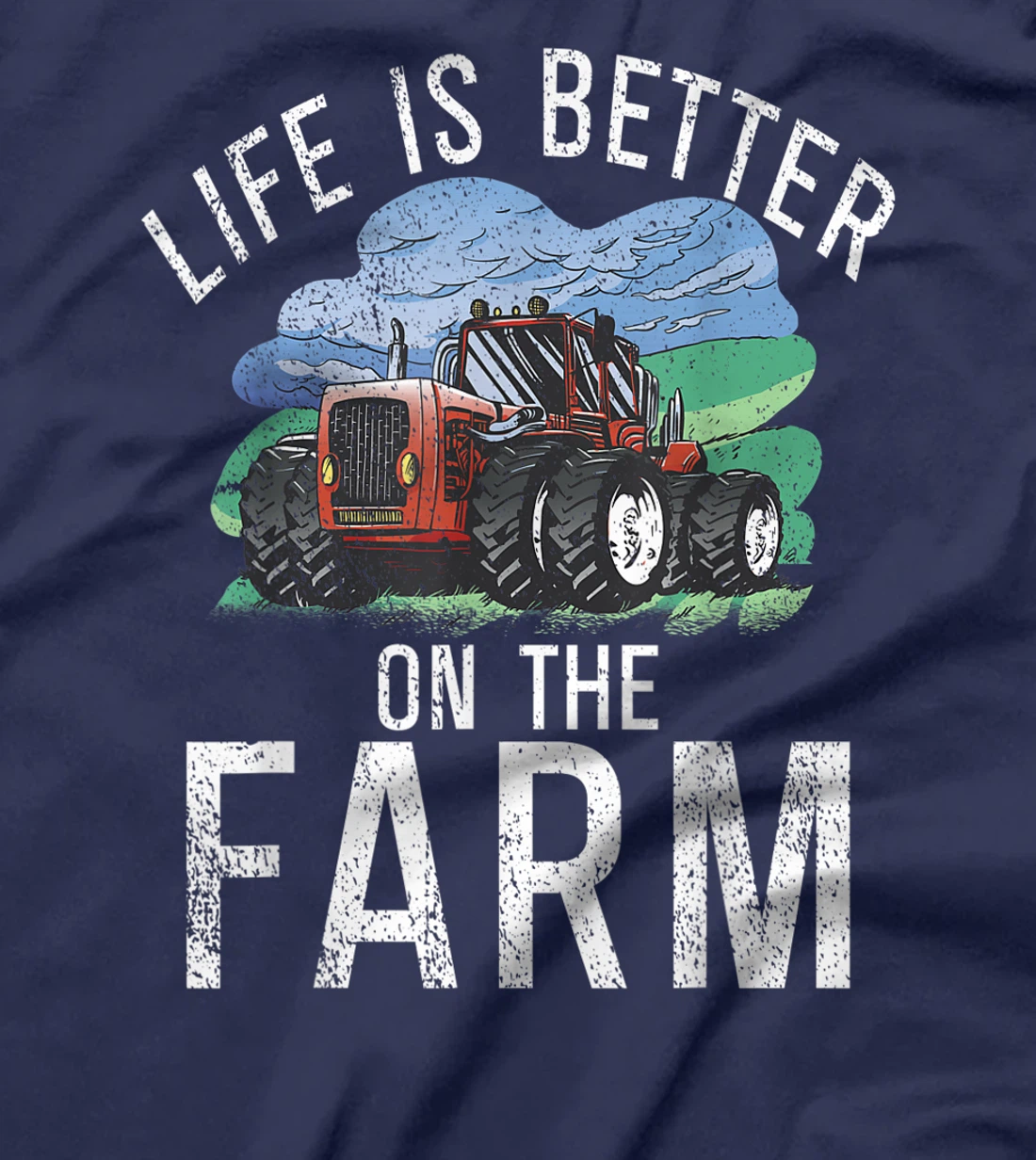 Life is Better on the Farm Agriculture Farming Lover Farmer T-Shirt, Women T-Shirt