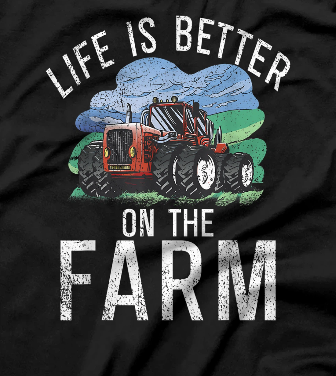 Life is Better on the Farm Agriculture Farming Lover Farmer T-Shirt, Women T-Shirt