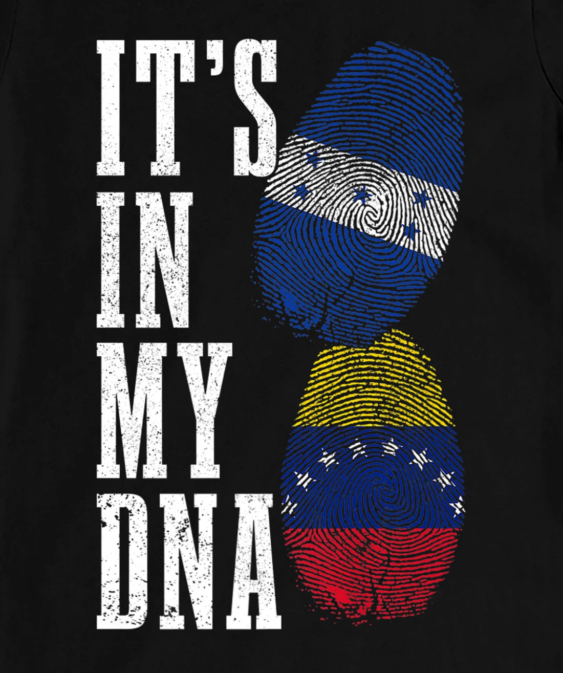 Honduras Venezuela Venezuelan Honduran Flag Pride Heritage T-Shirt, Women T-Shirt