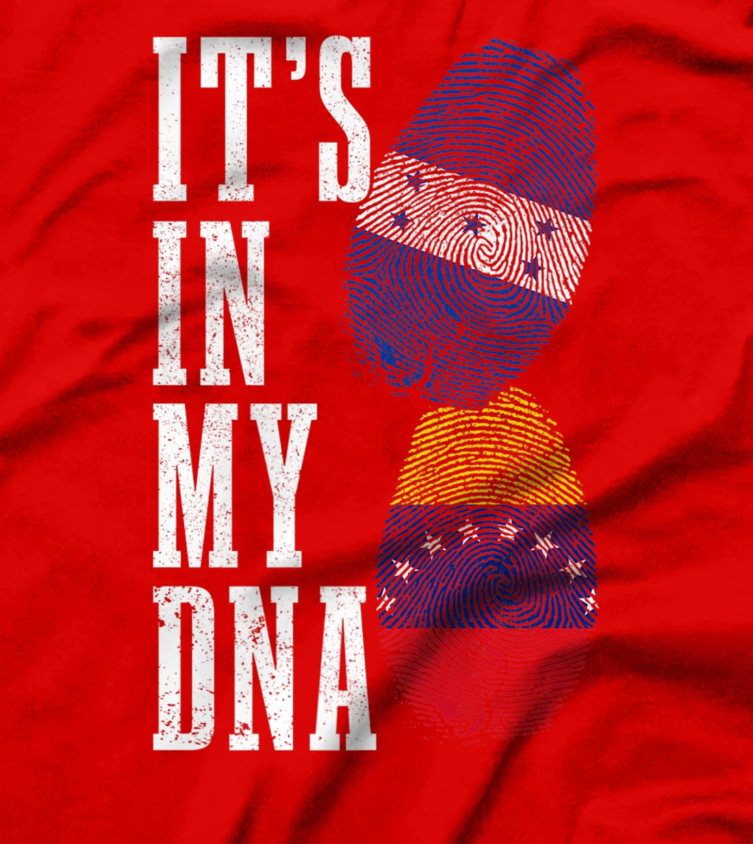 Honduras Venezuela Venezuelan Honduran Flag Pride Heritage T-Shirt, Women T-Shirt