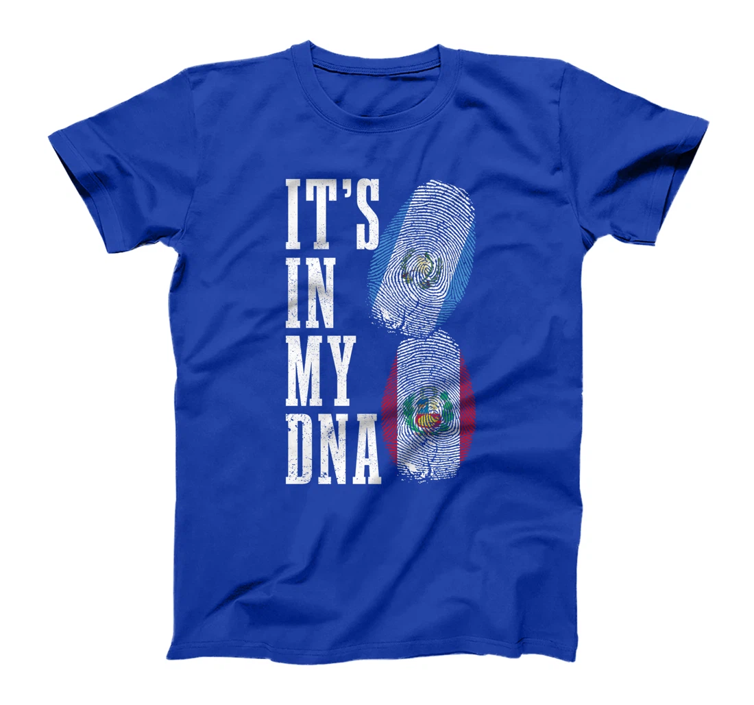 Guatemala Peru It's In My DNA Guatemalan Peruvian Flag Pride T-Shirt