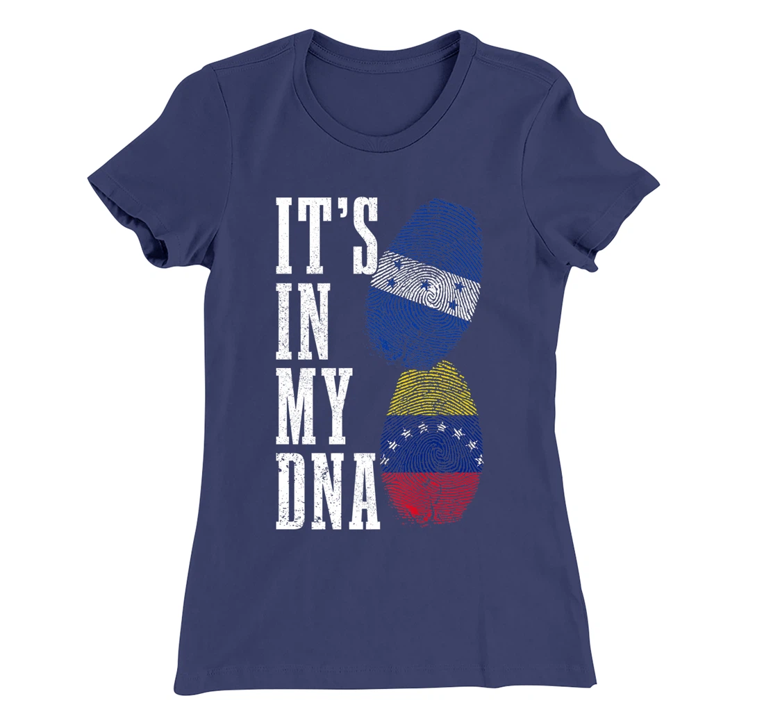 Honduras Venezuela Venezuelan Honduran Flag Pride Heritage T-Shirt, Women T-Shirt