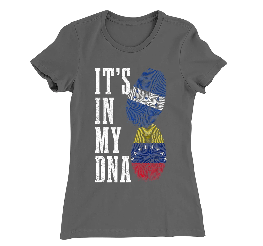 Honduras Venezuela Venezuelan Honduran Flag Pride Heritage T-Shirt, Women T-Shirt