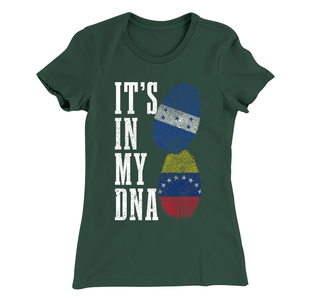 Honduras Venezuela Venezuelan Honduran Flag Pride Heritage T-Shirt, Women T-Shirt