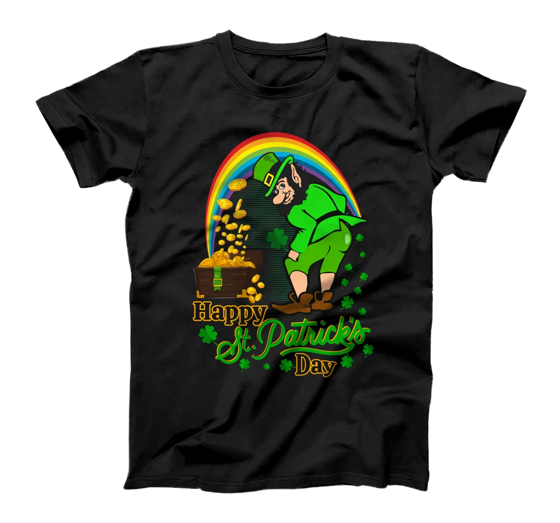 Irish Clover Happy St. Patrick's Day Funny Quote Shamrock T-Shirt