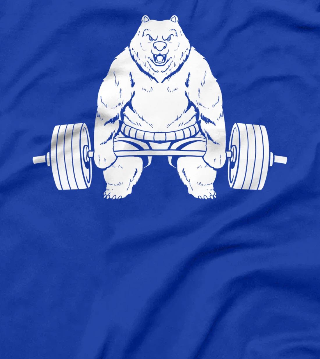 Powerlifting Bear Fitness Workout - Gym Powerlifter T-Shirt