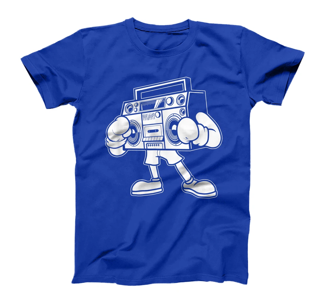 Boombox Boxing Cassette 80s - 90s Ghetto Blaster T-Shirt, Women T-Shirt