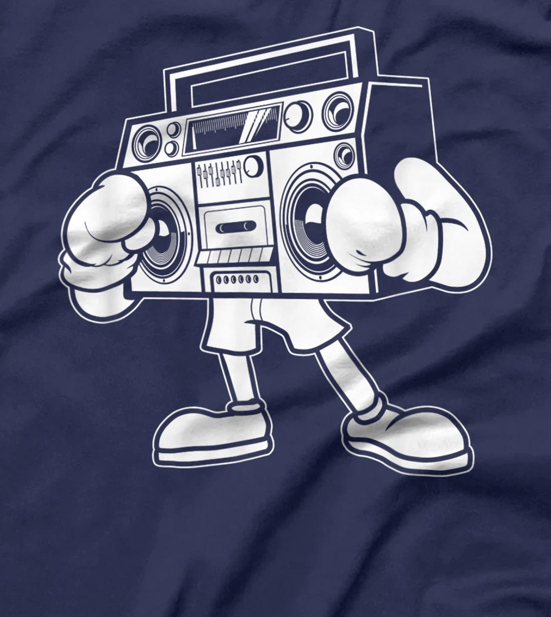Boombox Boxing Cassette 80s - 90s Ghetto Blaster T-Shirt, Women T-Shirt