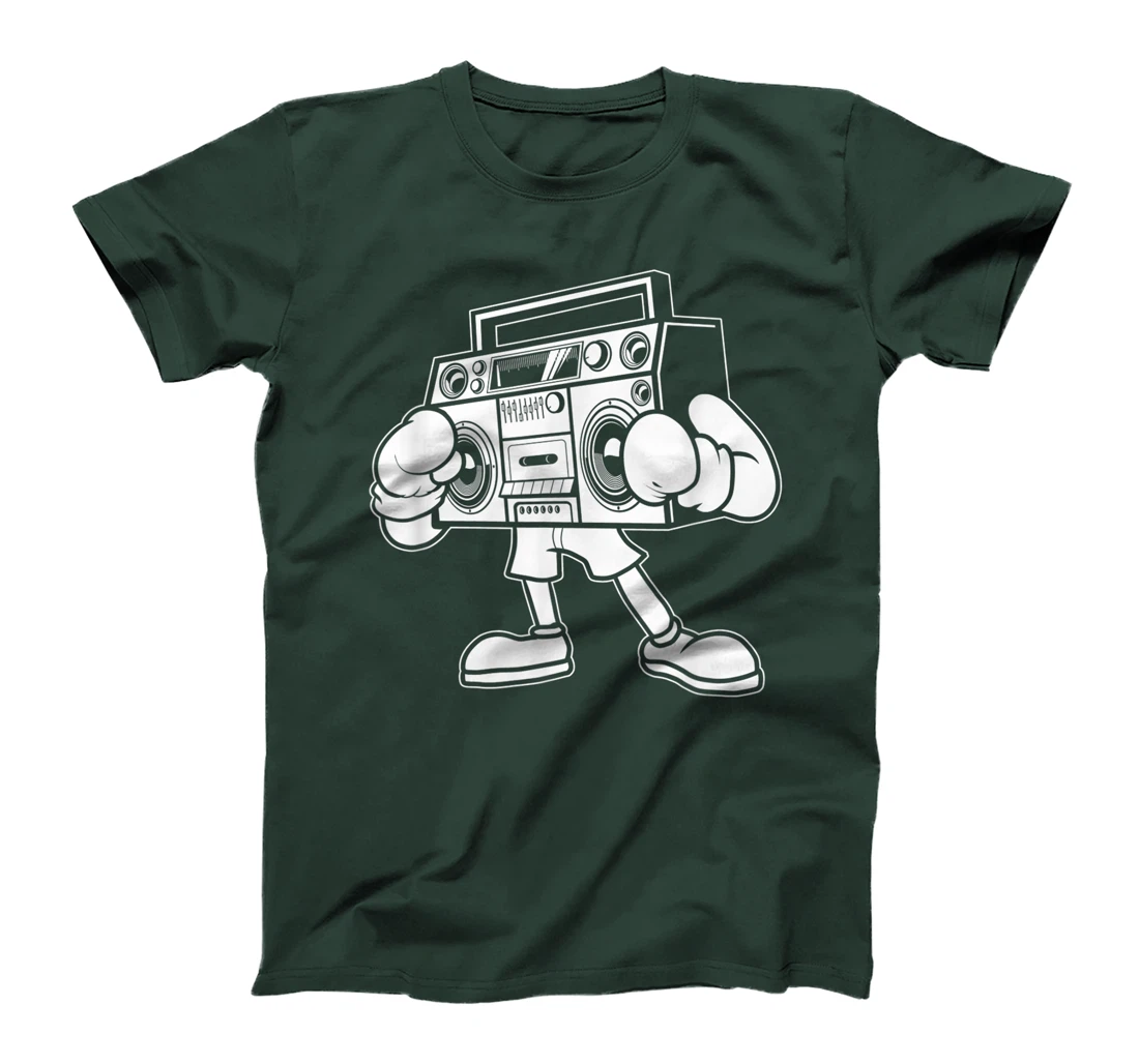 Boombox Boxing Cassette 80s - 90s Ghetto Blaster T-Shirt, Women T-Shirt