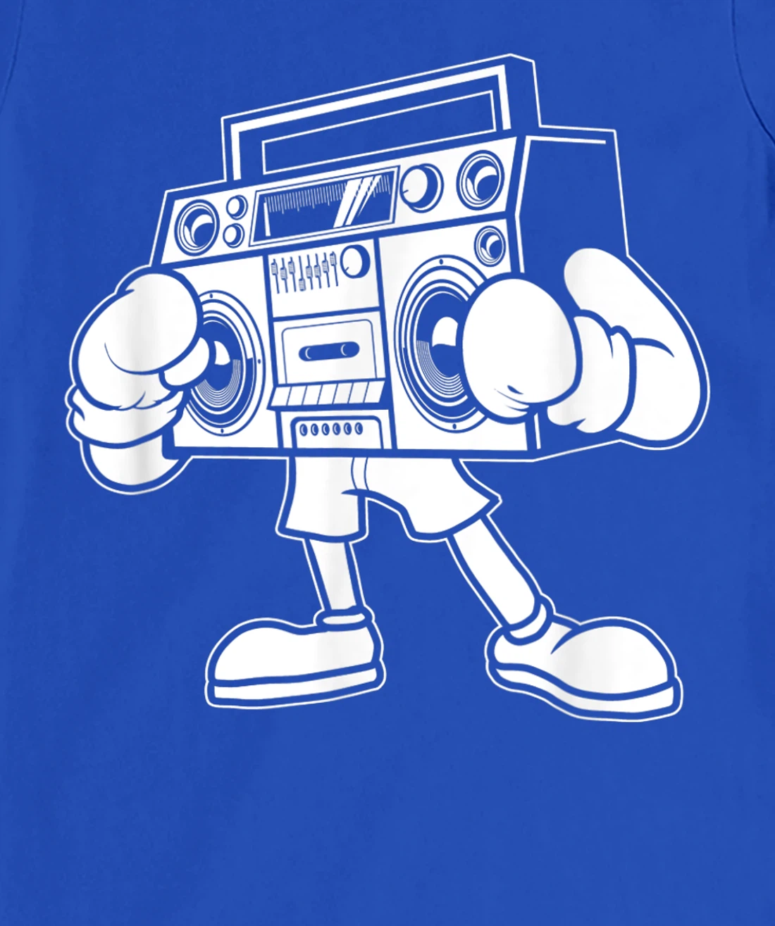 Boombox Boxing Cassette 80s - 90s Ghetto Blaster T-Shirt, Women T-Shirt