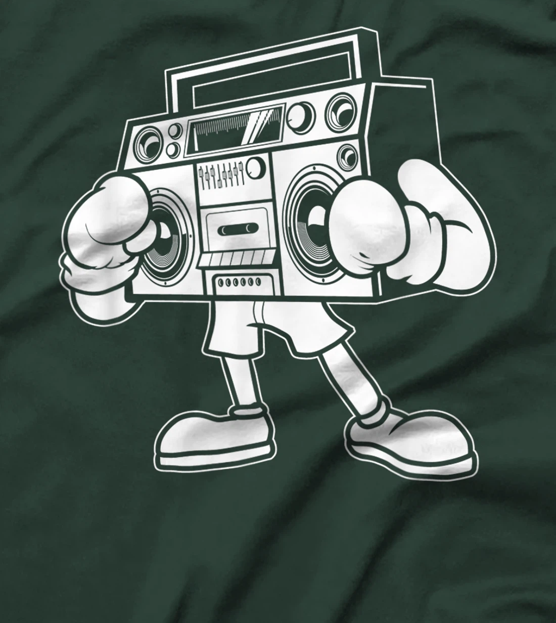 Boombox Boxing Cassette 80s - 90s Ghetto Blaster T-Shirt, Women T-Shirt