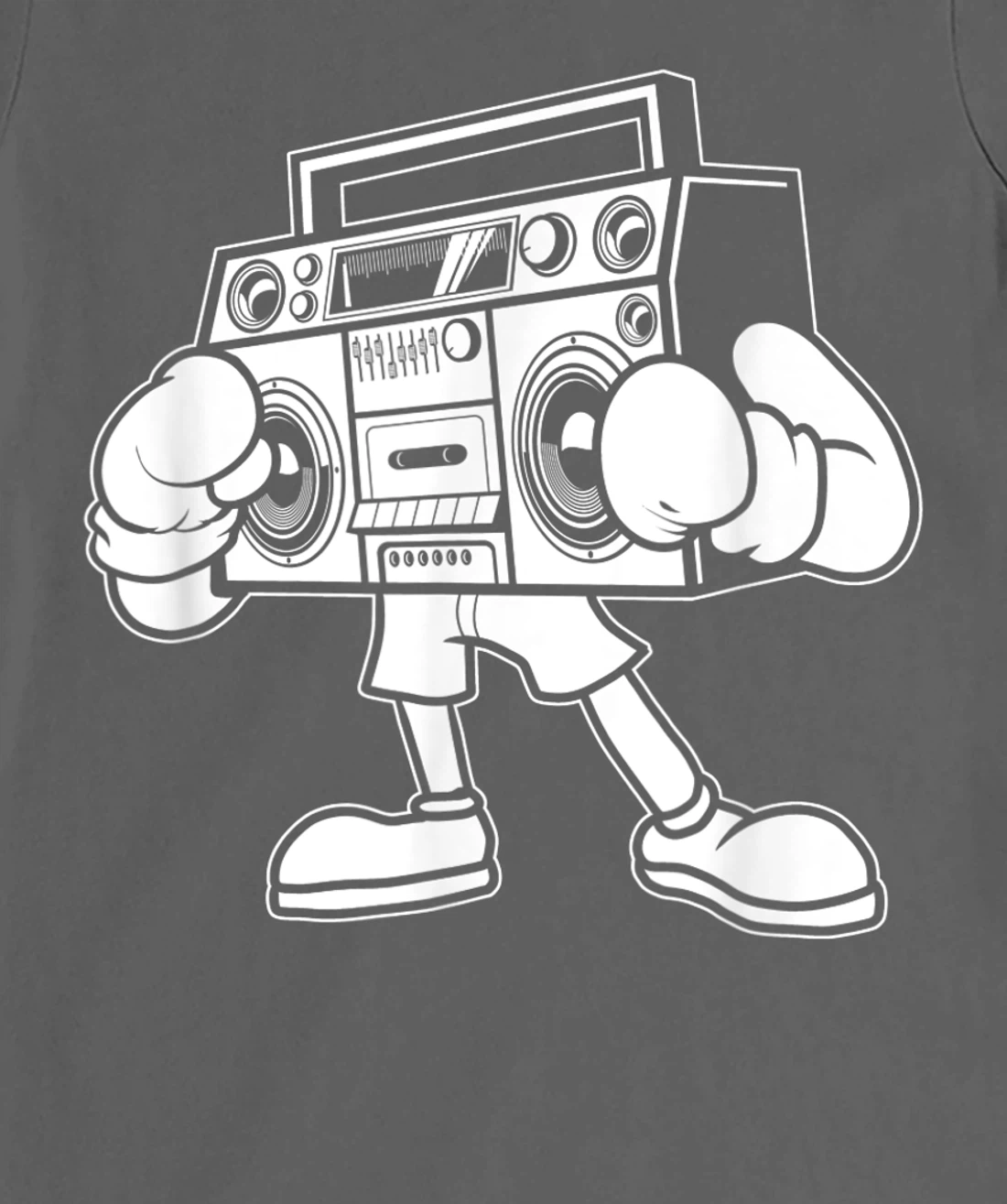Boombox Boxing Cassette 80s - 90s Ghetto Blaster T-Shirt, Women T-Shirt