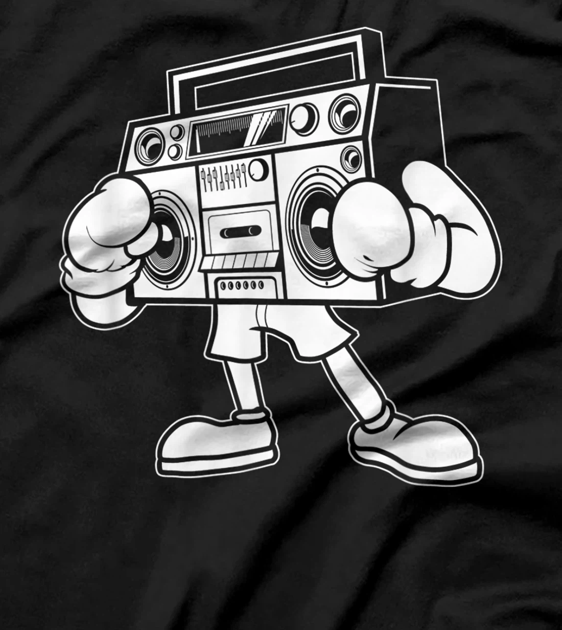Boombox Boxing Cassette 80s - 90s Ghetto Blaster T-Shirt, Women T-Shirt