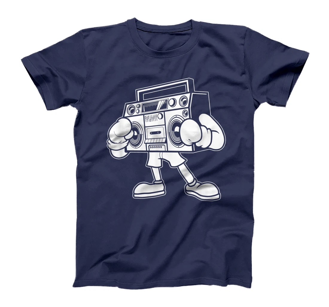 Boombox Boxing Cassette 80s - 90s Ghetto Blaster T-Shirt, Women T-Shirt