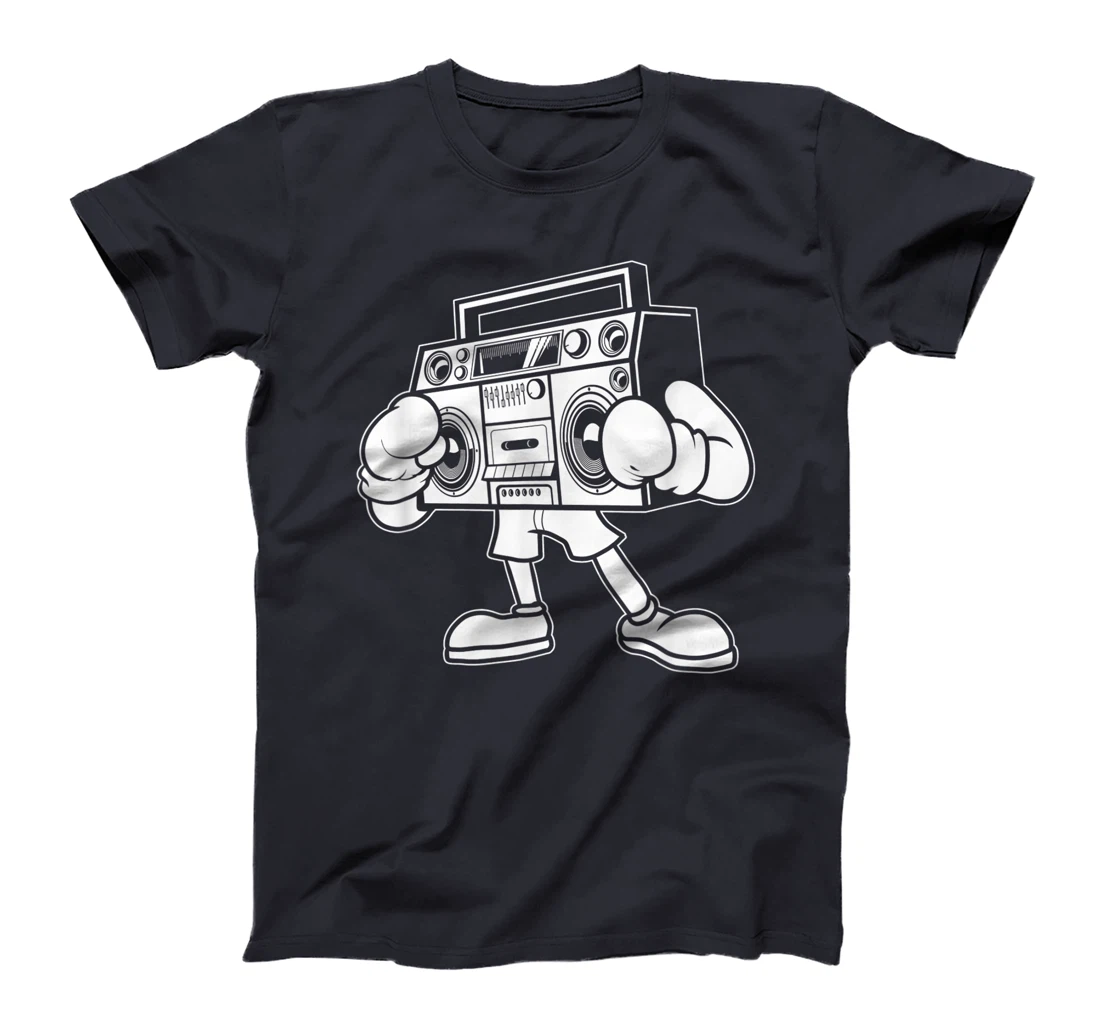 Boombox Boxing Cassette 80s - 90s Ghetto Blaster T-Shirt, Women T-Shirt