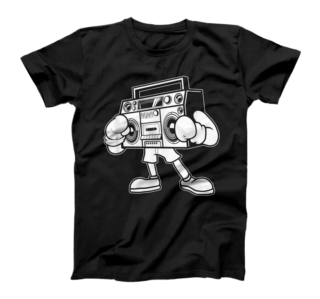 Boombox Boxing Cassette 80s - 90s Ghetto Blaster T-Shirt, Women T-Shirt
