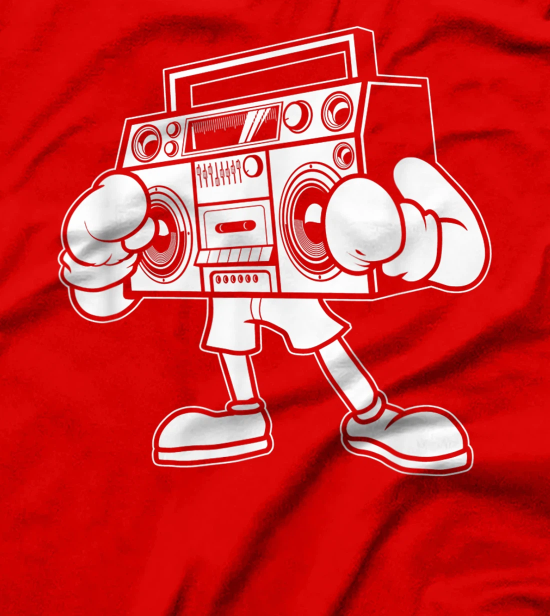 Boombox Boxing Cassette 80s - 90s Ghetto Blaster T-Shirt, Women T-Shirt
