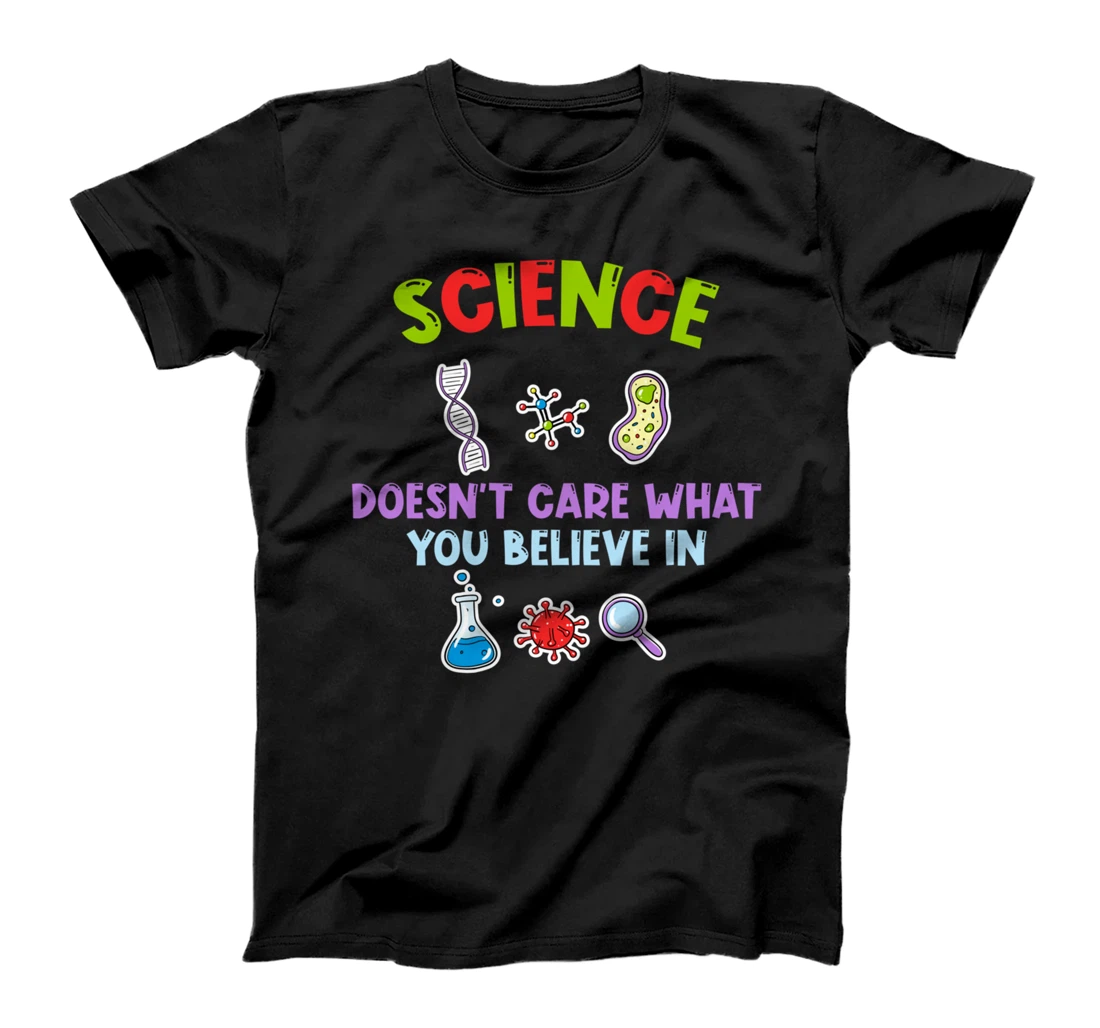 Science doesn't care I Elements Newton Chemist T-Shirt