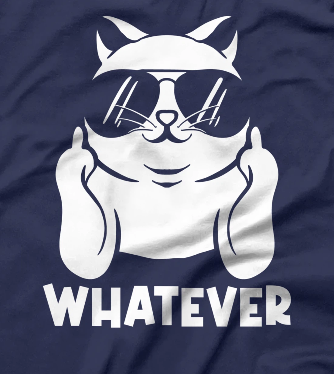 Cat Sunglasses Feline Kitten - Pet Owner Cat T-Shirt