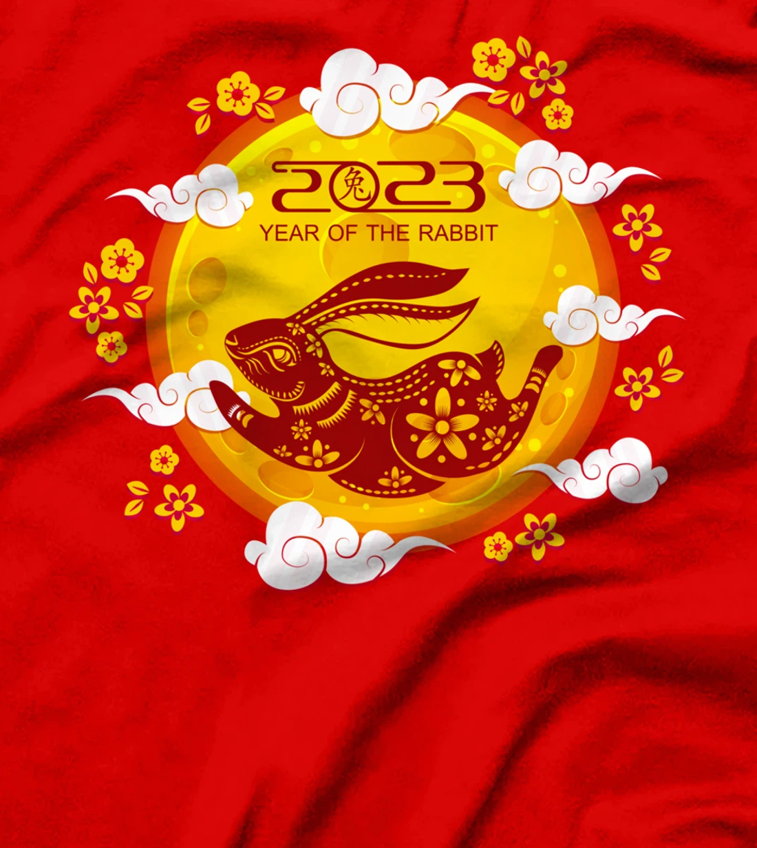 Lucky Money Red Envelope New Year 2023 Year Of The Rabbit T-Shirt