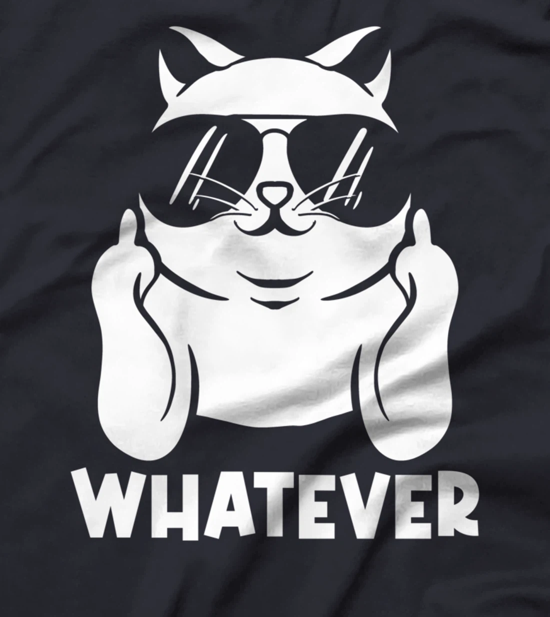 Cat Sunglasses Feline Kitten - Pet Owner Cat T-Shirt