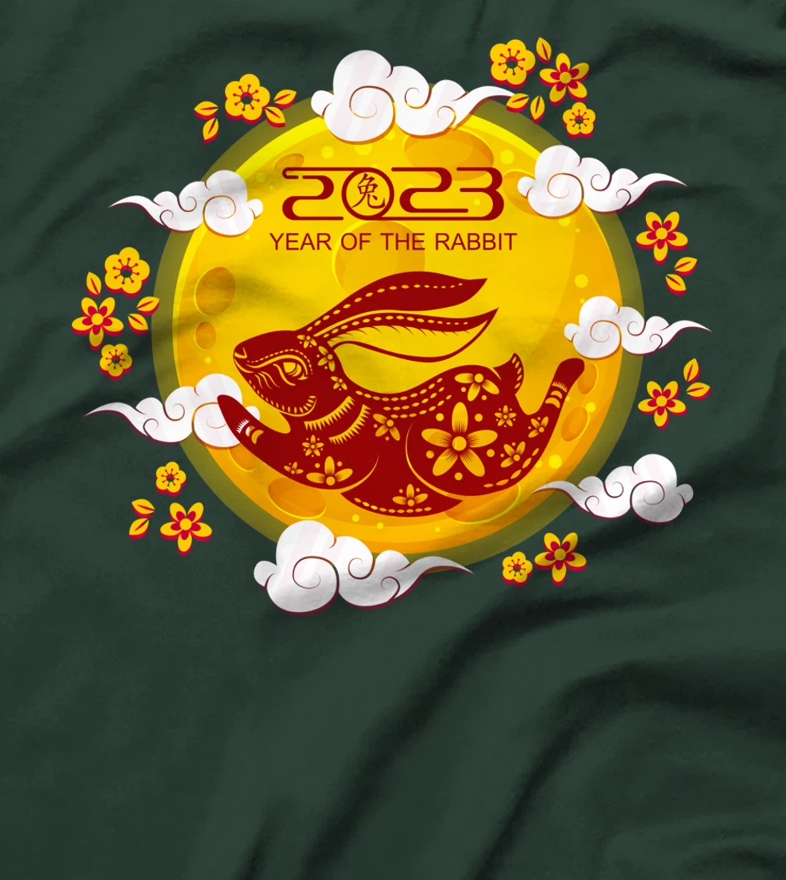 Lucky Money Red Envelope New Year 2023 Year Of The Rabbit T-Shirt
