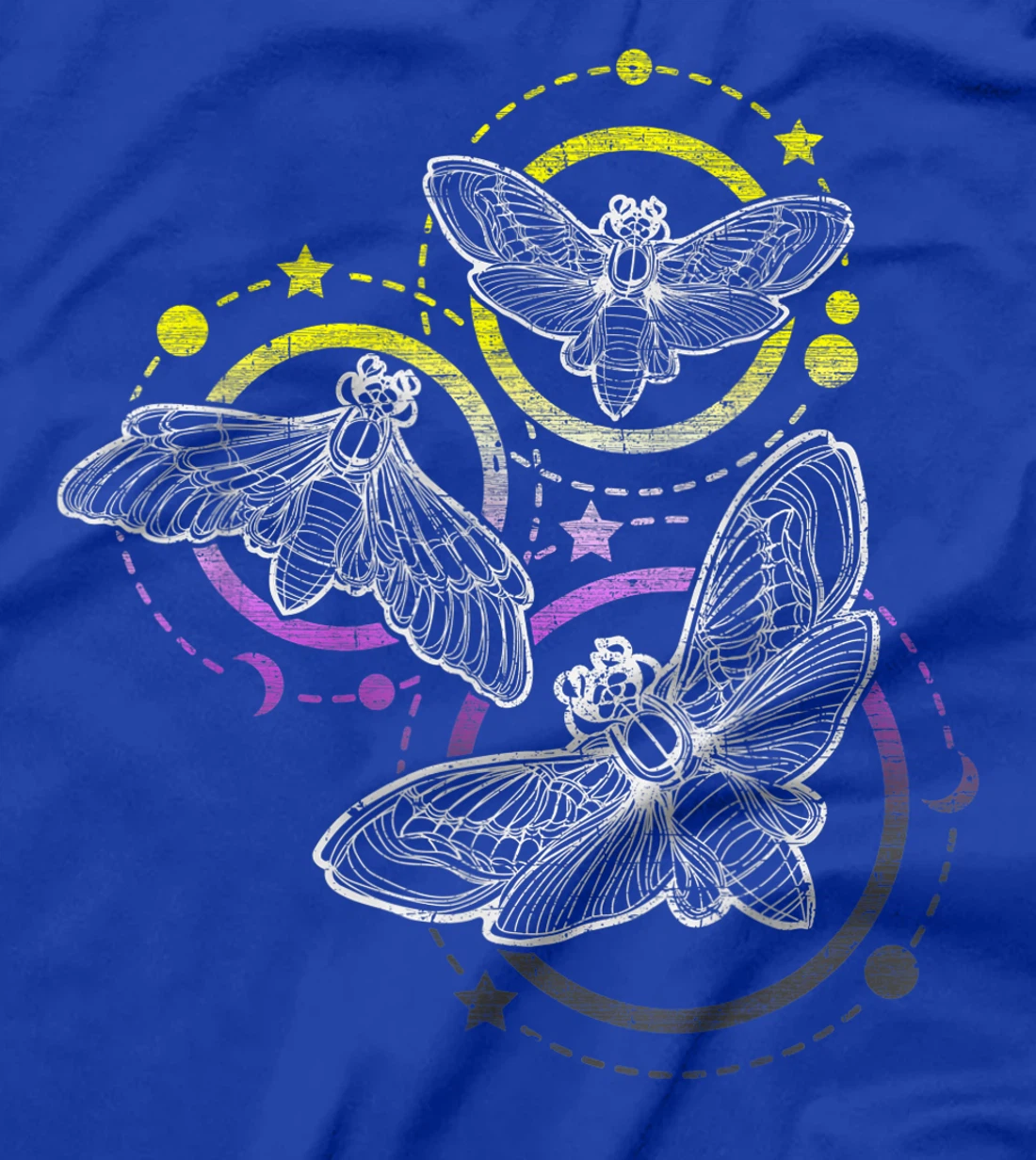 Nonbinary Flag Colors, Occult Butterflies T-Shirt, Kid T-Shirt and Women T-Shirt