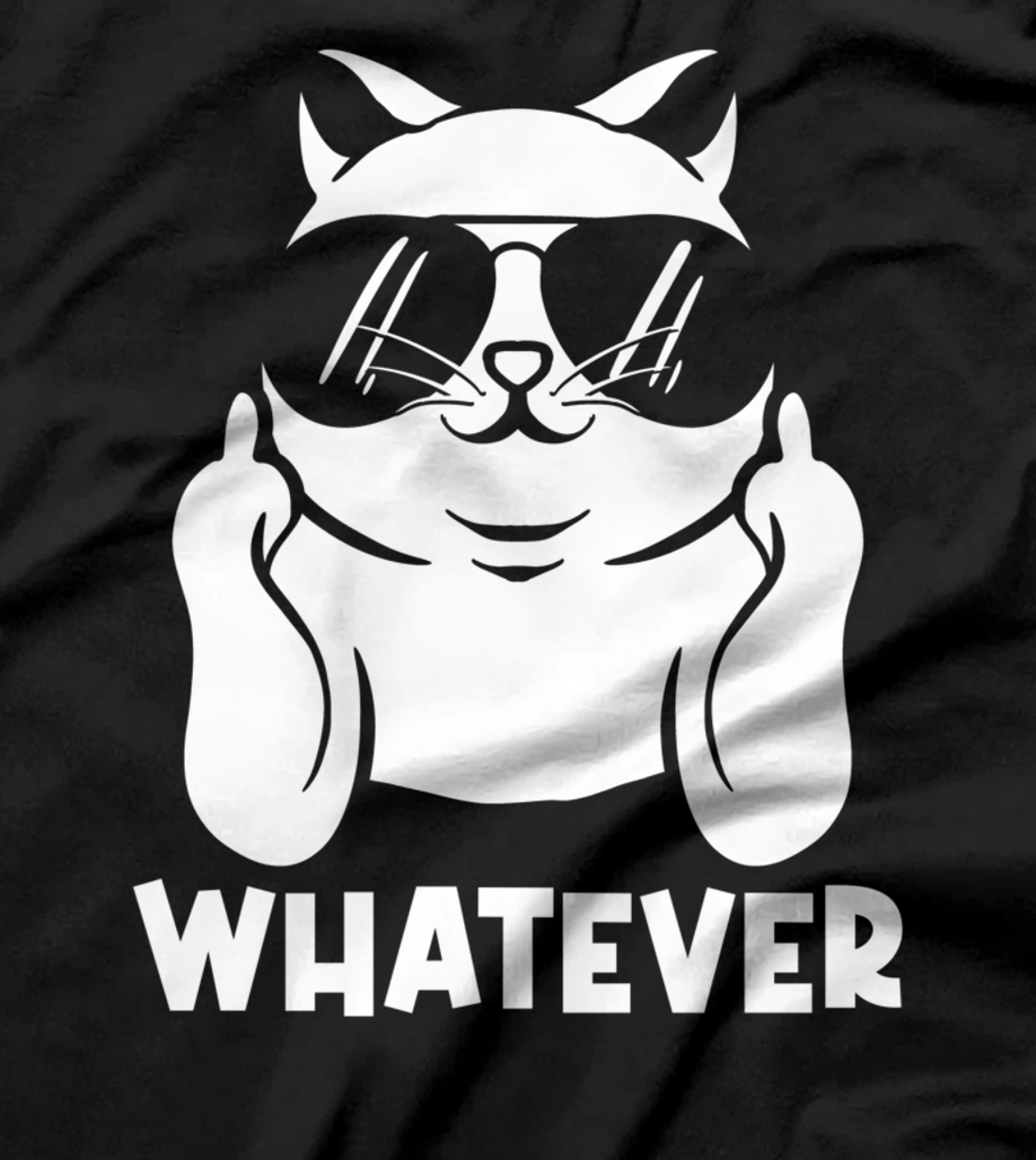 Cat Sunglasses Feline Kitten - Pet Owner Cat T-Shirt