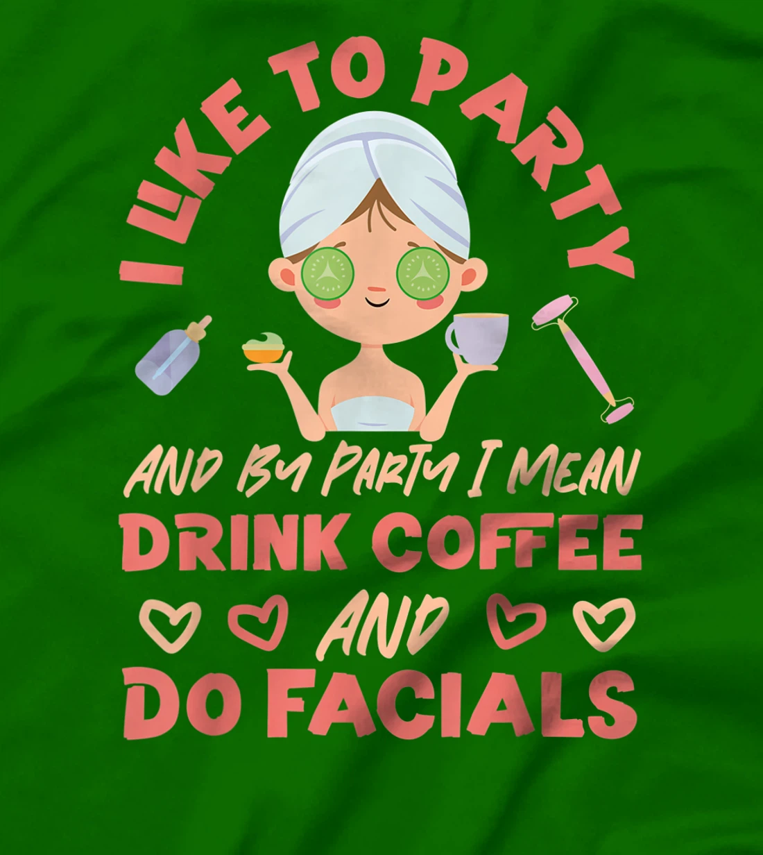 Cute Esthetician Skincare Beautician Coffee Skin Therapist I T-Shirt, Kid T-Shirt and Women T-Shirt