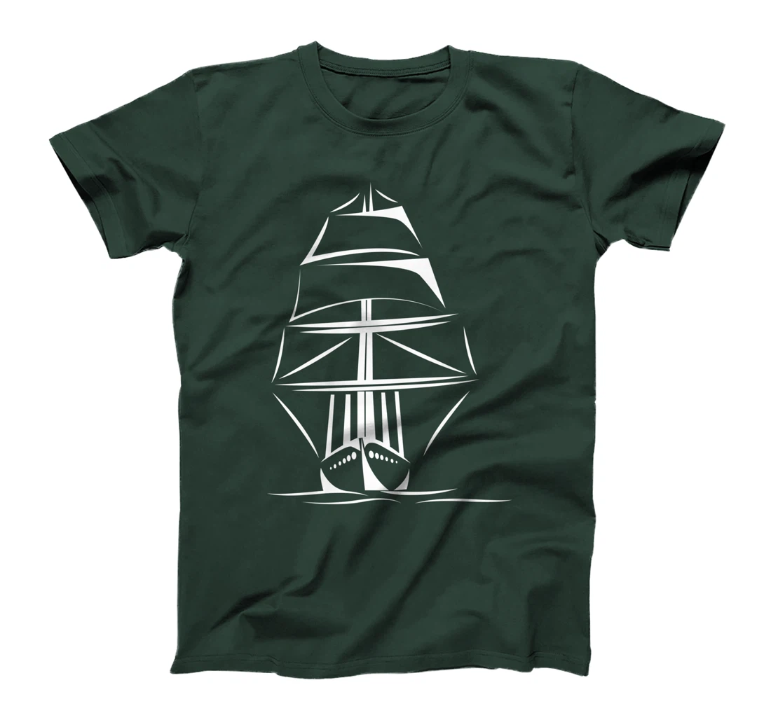 Sailing Boat - Captain Sailboat Sailor T-Shirt