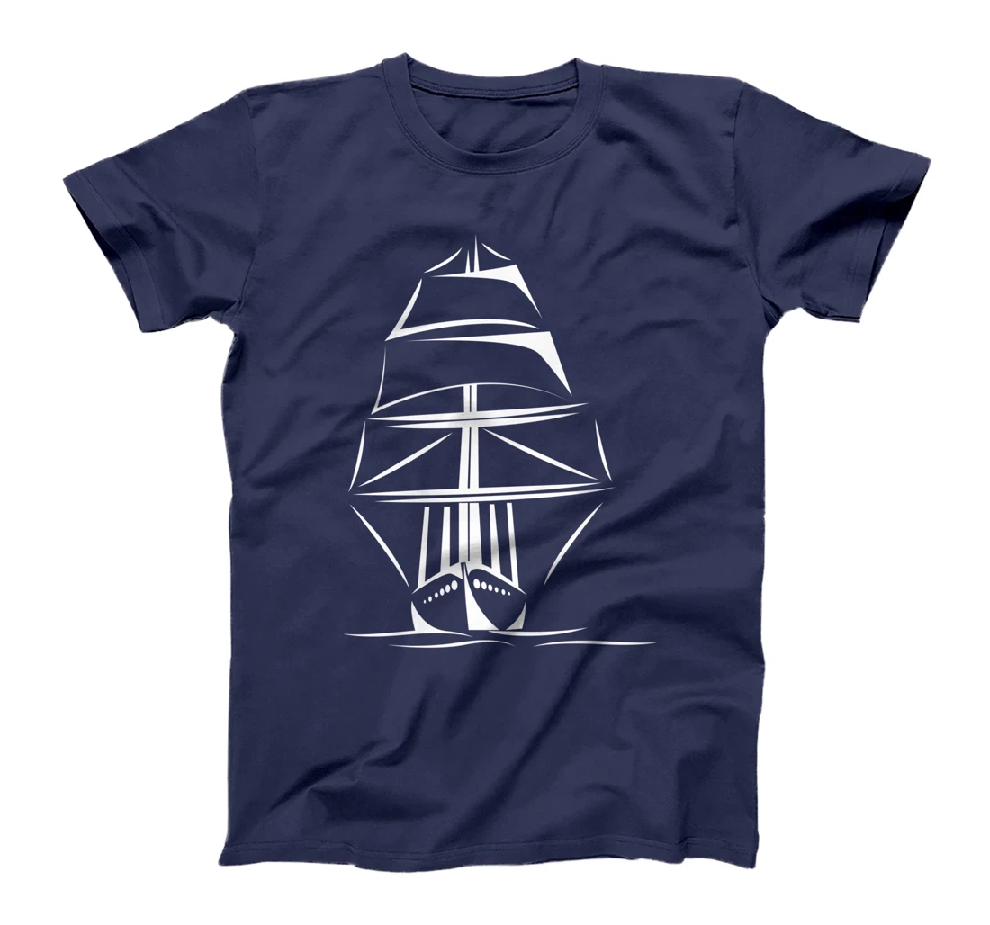 Sailing Boat - Captain Sailboat Sailor T-Shirt