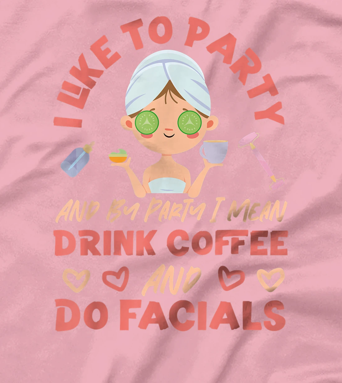 Cute Esthetician Skincare Beautician Coffee Skin Therapist I T-Shirt, Kid T-Shirt and Women T-Shirt