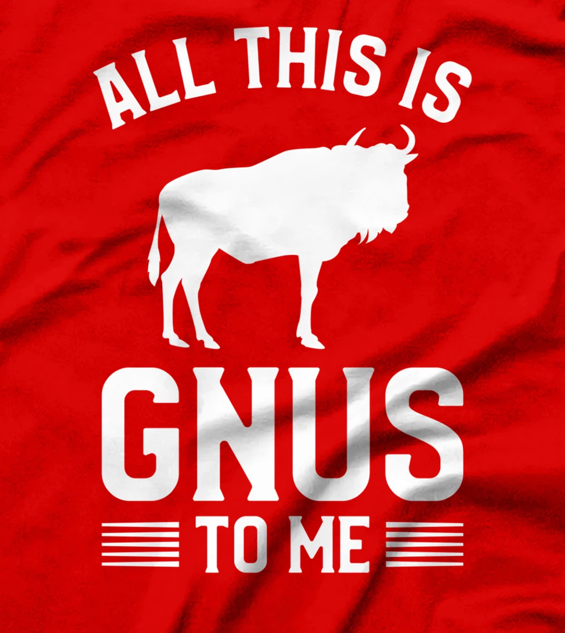 All This Is Gnus To Me Safari Family Vacation T-Shirt