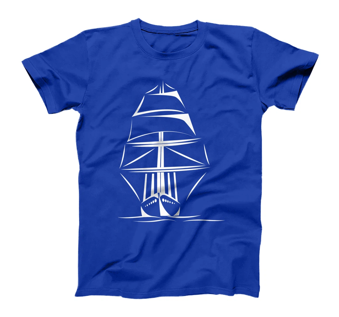Sailing Boat - Captain Sailboat Sailor T-Shirt