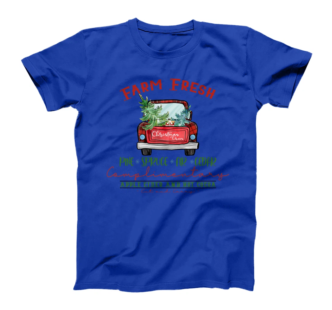 Xmas Christmas Apple Cider and Hot Cocoa Truck T-Shirt
