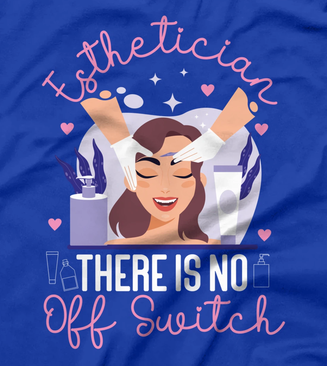 Cute Licensed Esthetician Skincare Beautician Esthetician T-Shirt