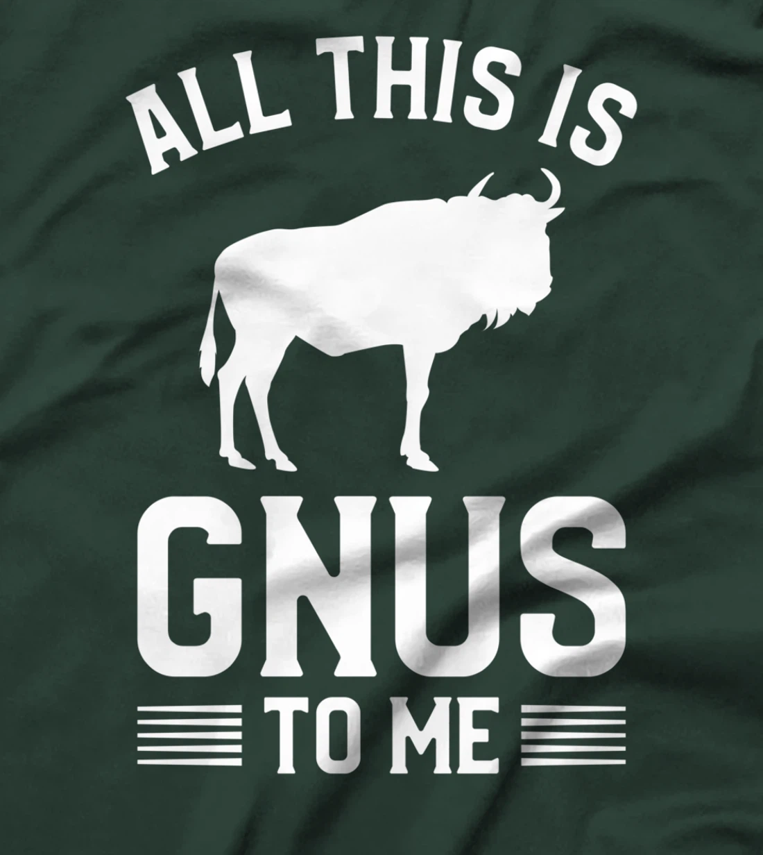 All This Is Gnus To Me Safari Family Vacation T-Shirt