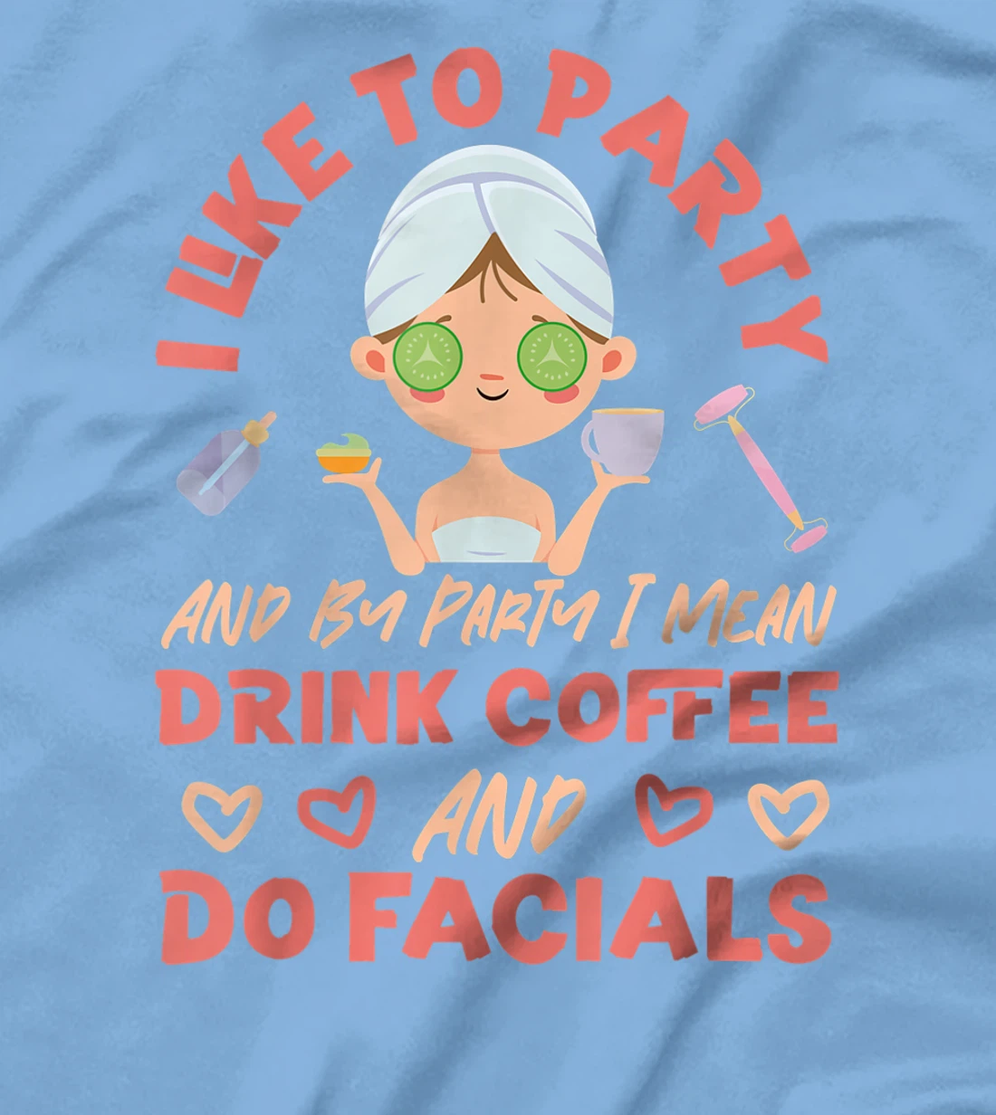 Cute Esthetician Skincare Beautician Coffee Skin Therapist I T-Shirt, Kid T-Shirt and Women T-Shirt