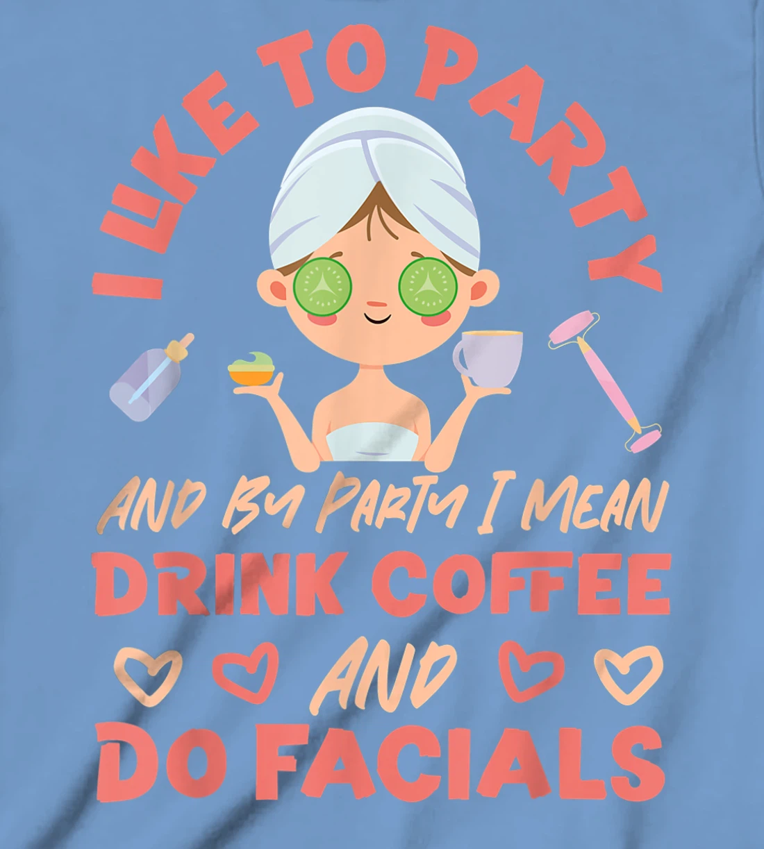 Cute Esthetician Skincare Beautician Coffee Skin Therapist I T-Shirt, Kid T-Shirt and Women T-Shirt