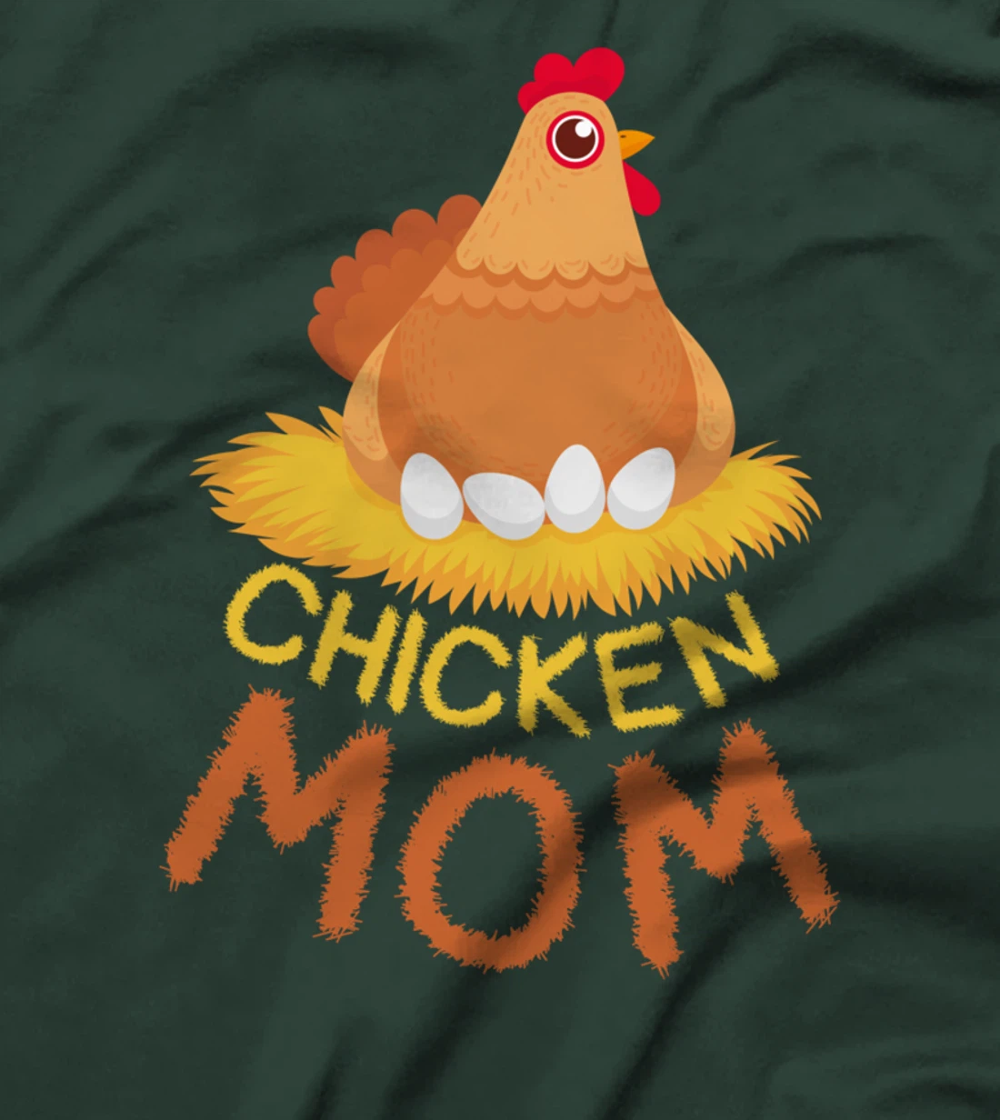 Chickenmom I farmer tractor arable farming T-Shirt