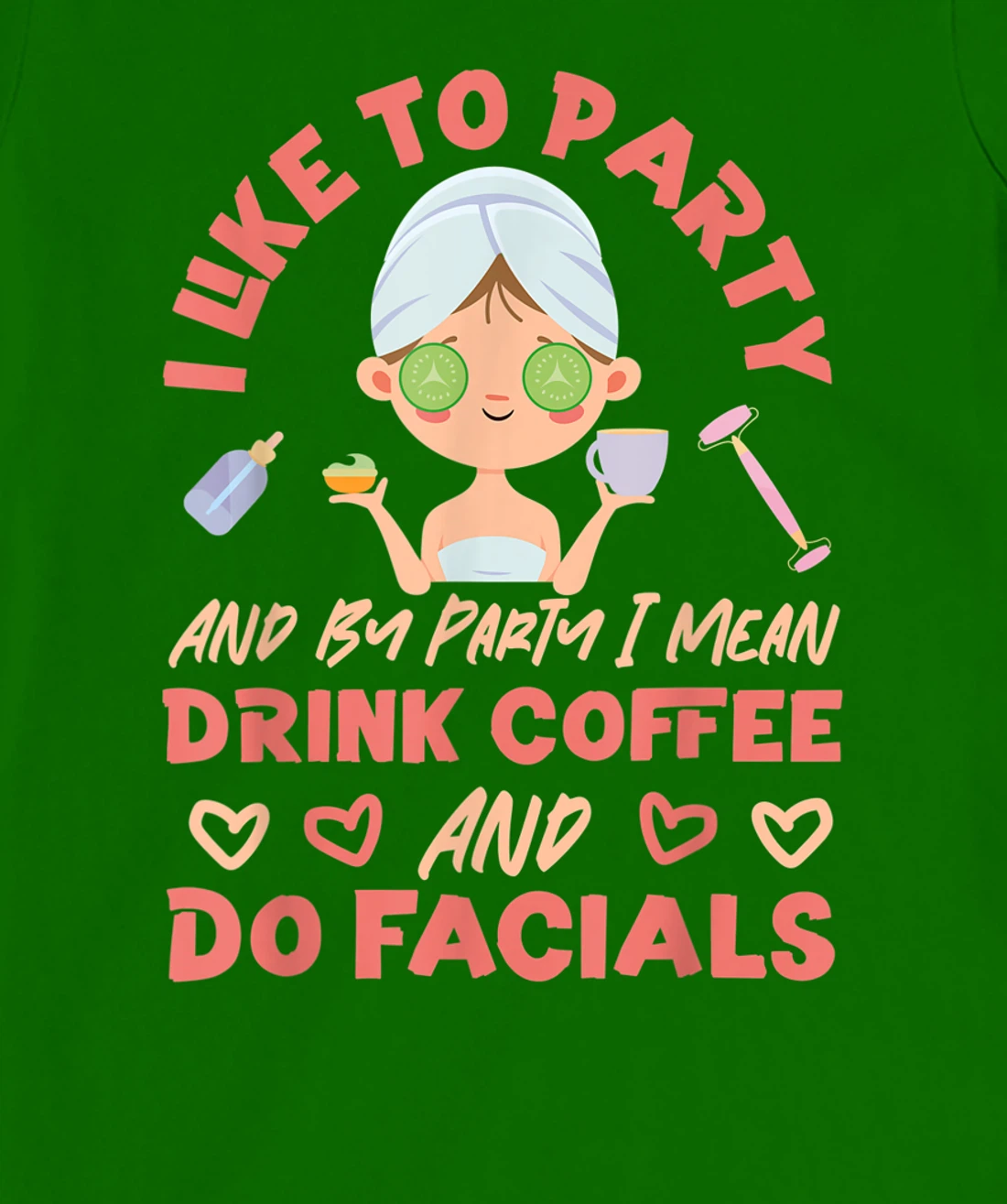 Cute Esthetician Skincare Beautician Coffee Skin Therapist I T-Shirt, Kid T-Shirt and Women T-Shirt