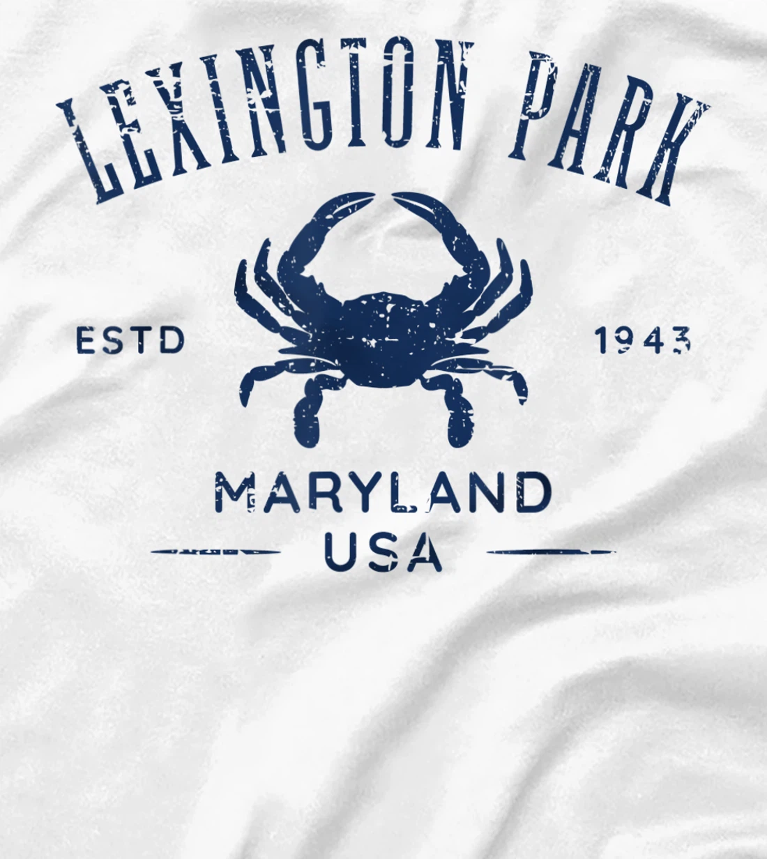 Lexington Park in Southern Maryland Est 1637 Distressed T-Shirt, Kid T-Shirt and Women T-Shirt