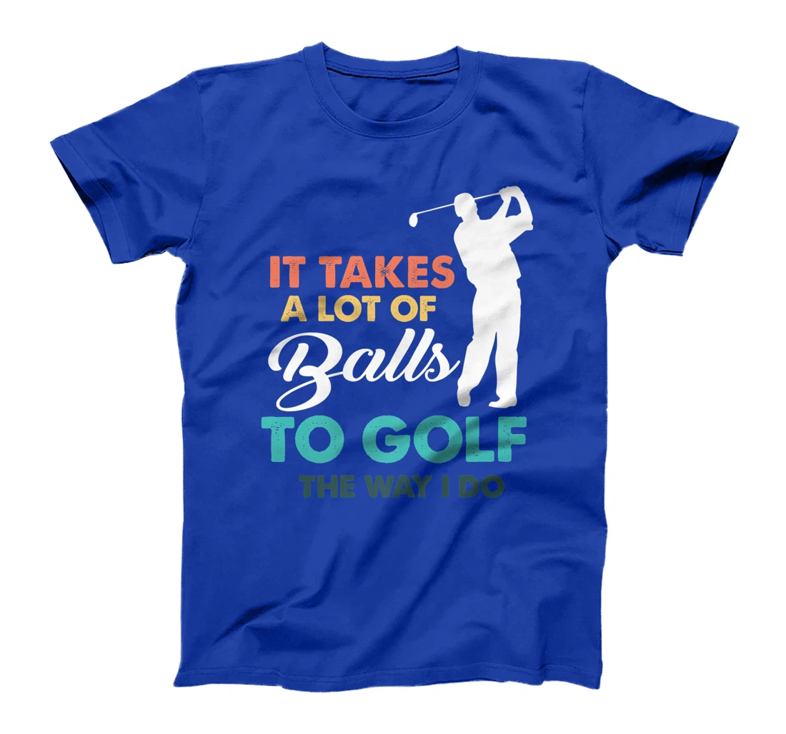 Golf Gag Fun Vintage Golfing Balls Pun Joke Golfer T-Shirt, Women T-Shirt