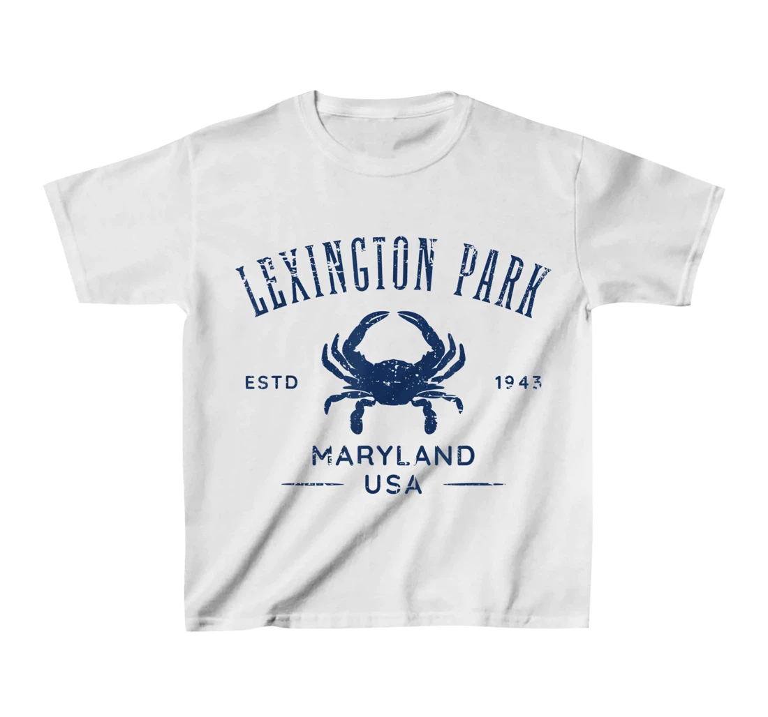 Lexington Park in Southern Maryland Est 1637 Distressed T-Shirt, Kid T-Shirt and Women T-Shirt