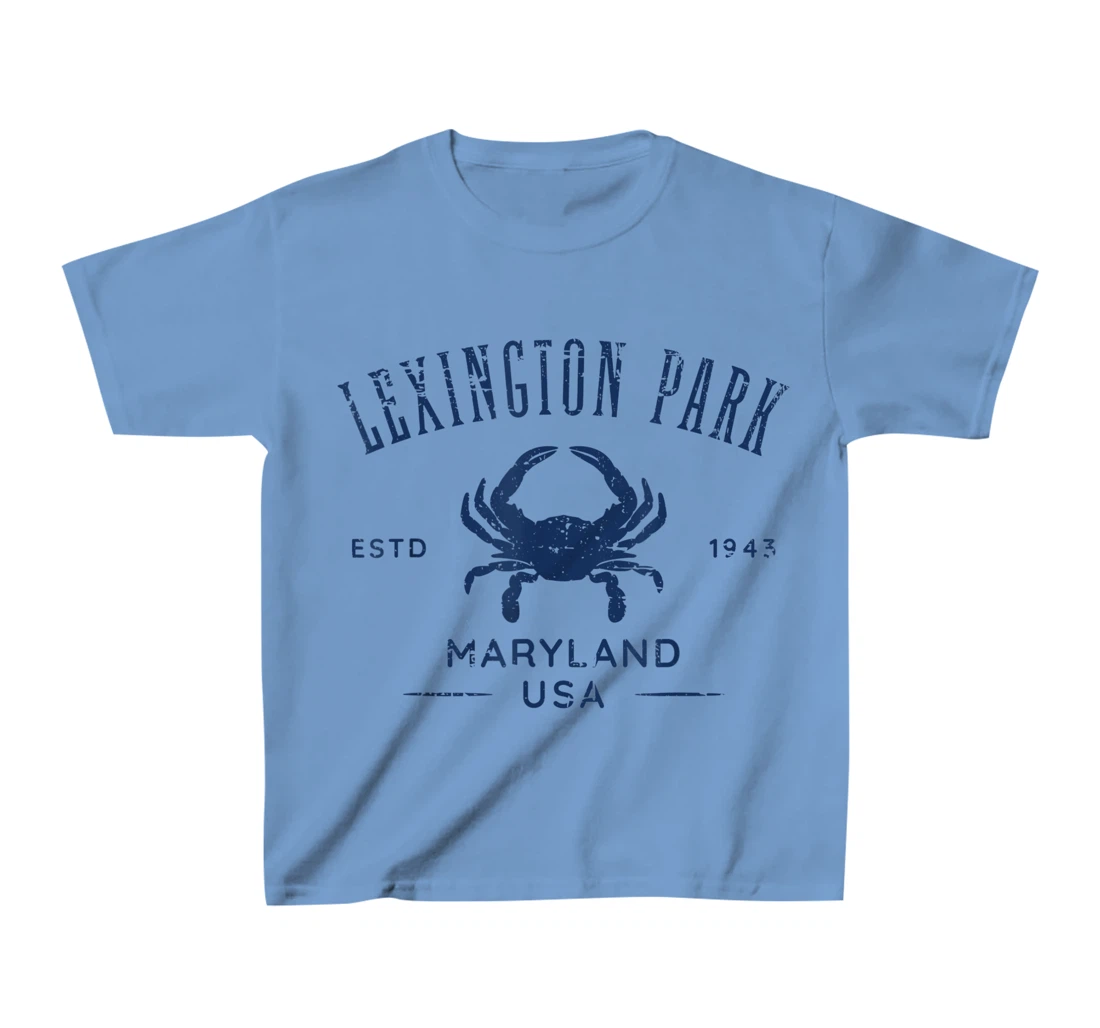 Lexington Park in Southern Maryland Est 1637 Distressed T-Shirt, Kid T-Shirt and Women T-Shirt
