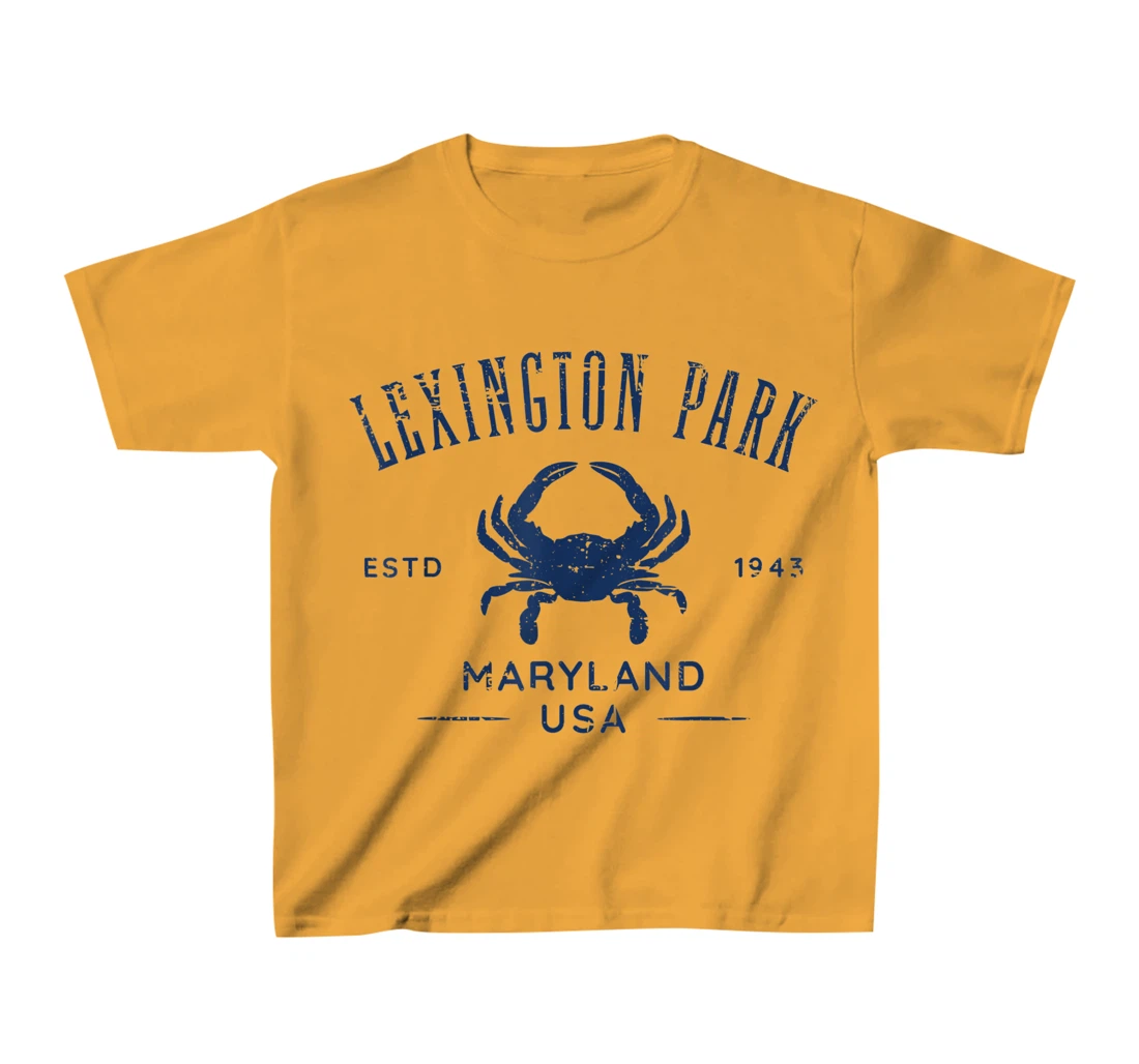 Lexington Park in Southern Maryland Est 1637 Distressed T-Shirt, Kid T-Shirt and Women T-Shirt